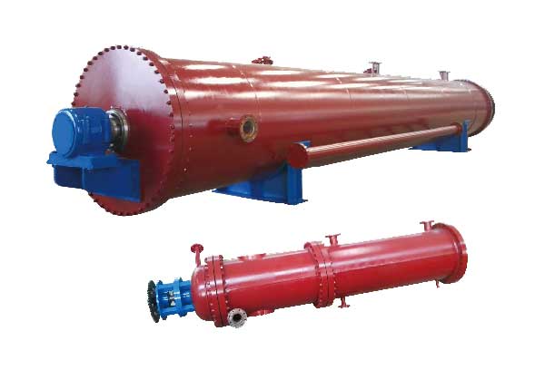 horizontal tube continuous cooking digester